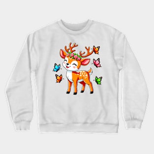 Sweet Deer Crewneck Sweatshirt